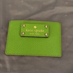 Kate Spade Green Card Holder